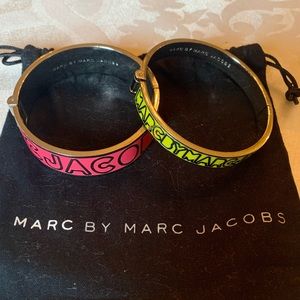 Marc Jacobs Signature Logo Bangle Bracelets